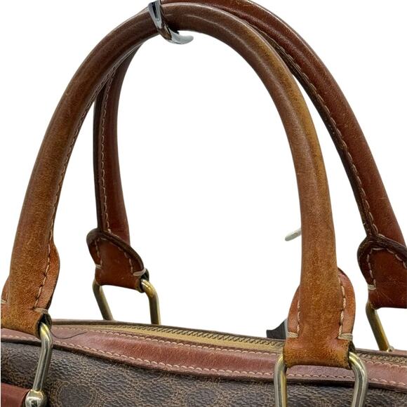 Celine Vintage Macadam Boston Bag*Beautiful Vintage Condition! Iconic Celine - Picture 4 of 15